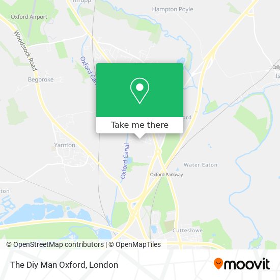 The Diy Man Oxford map