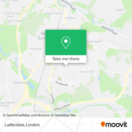 Ladbrokes map