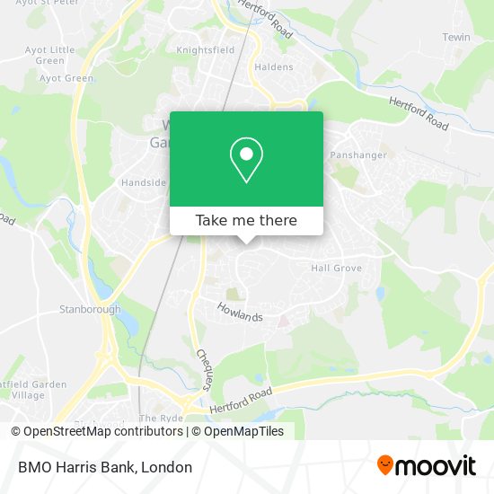 BMO Harris Bank map