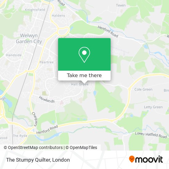 The Stumpy Quilter map