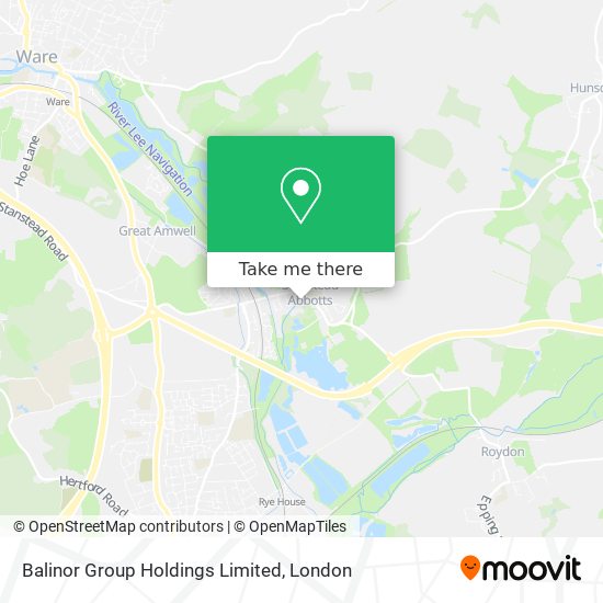 Balinor Group Holdings Limited map