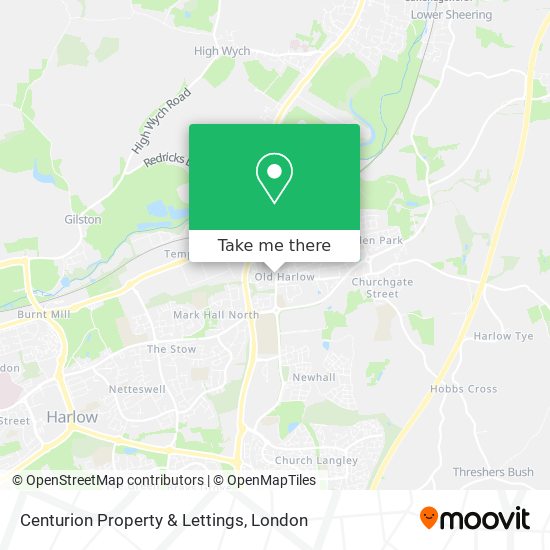Centurion Property & Lettings map