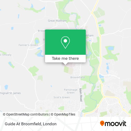 Guide At Broomfield map