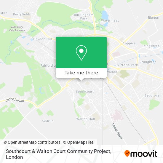 Southcourt & Walton Court Community Project map