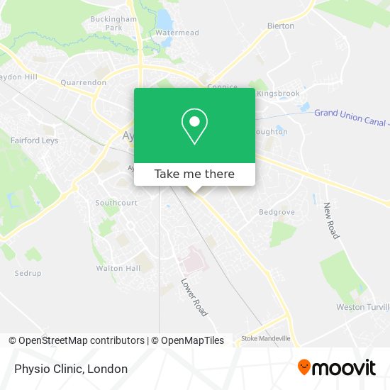 Physio Clinic map