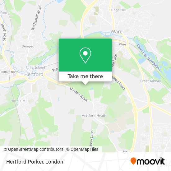 Hertford Porker map