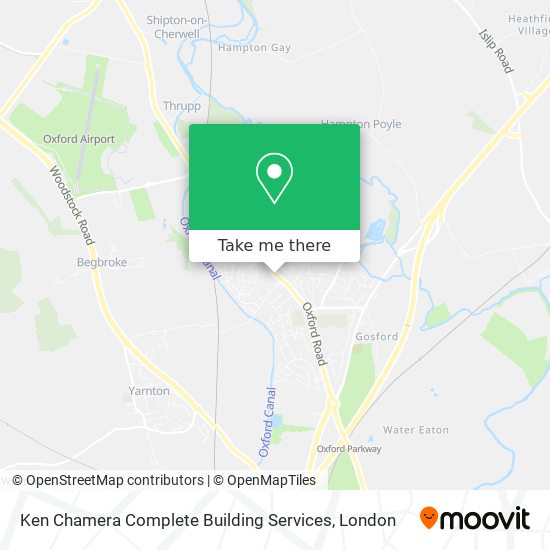 Ken Chamera Complete Building Services map