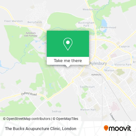 The Bucks Acupuncture Clinic map