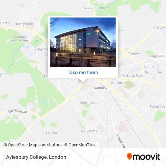 Aylesbury College map