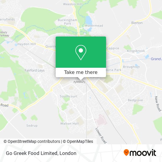 Go Greek Food Limited map