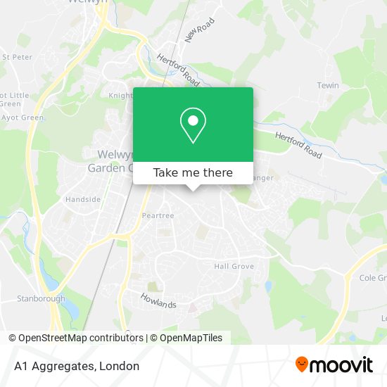 A1 Aggregates map