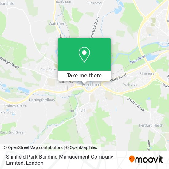 Shinfield Park Building Management Company Limited map