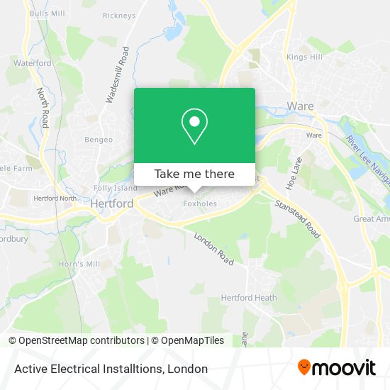 Active Electrical Installtions map