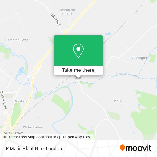 R Malin Plant Hire map