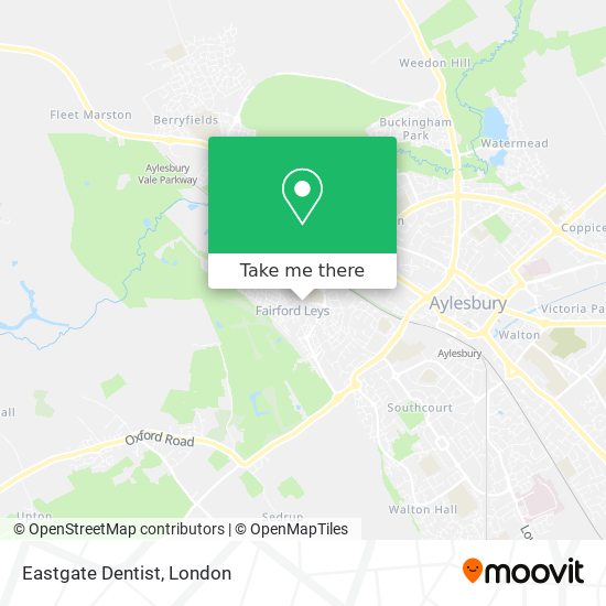 Eastgate Dentist map