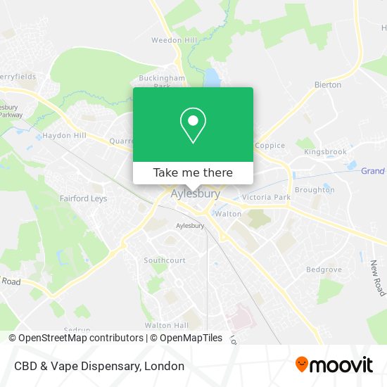 CBD & Vape Dispensary map