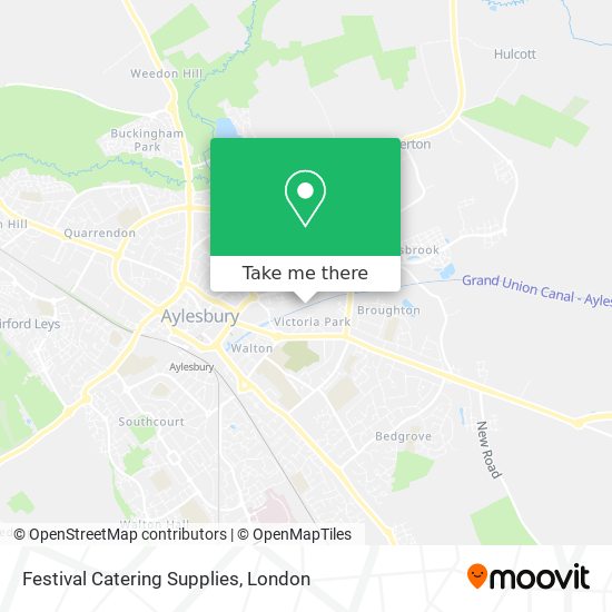 Festival Catering Supplies map