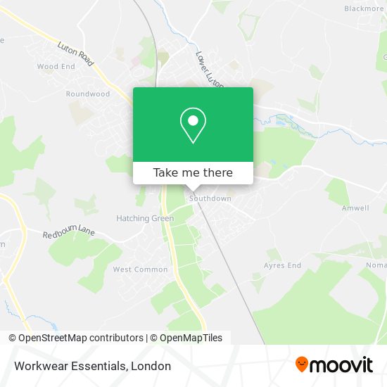 Workwear Essentials map