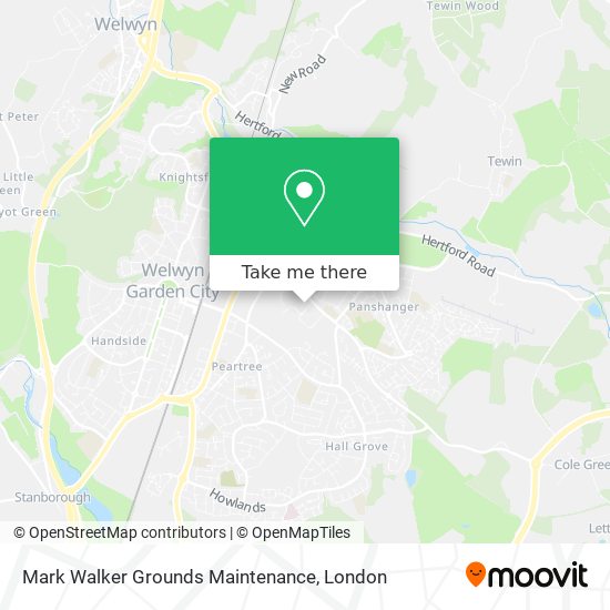 Mark Walker Grounds Maintenance map
