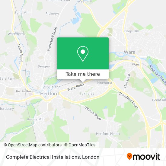 Complete Electrical Installations map