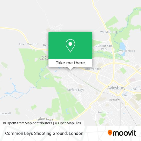 Common Leys Shooting Ground map