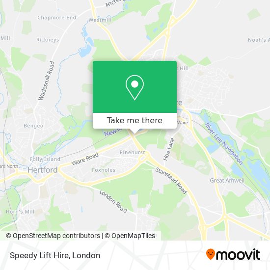 Speedy Lift Hire map