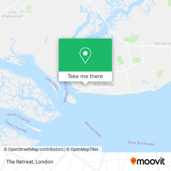 The Retreat map