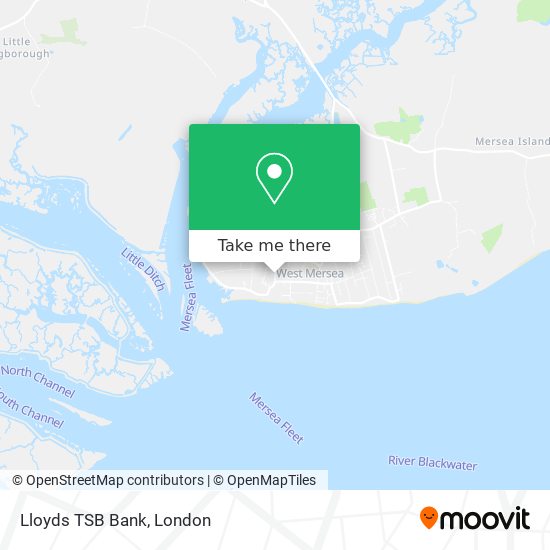 Lloyds TSB Bank map