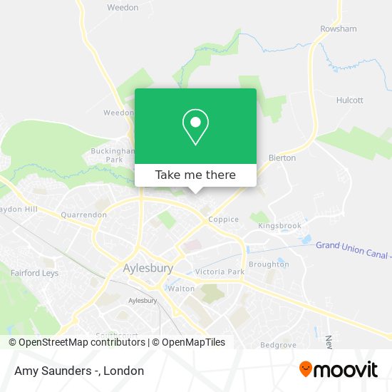 Amy Saunders - map