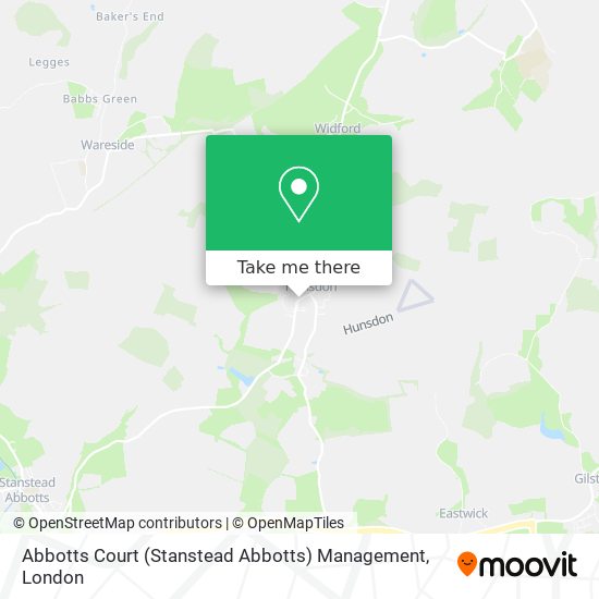 Abbotts Court (Stanstead Abbotts) Management map