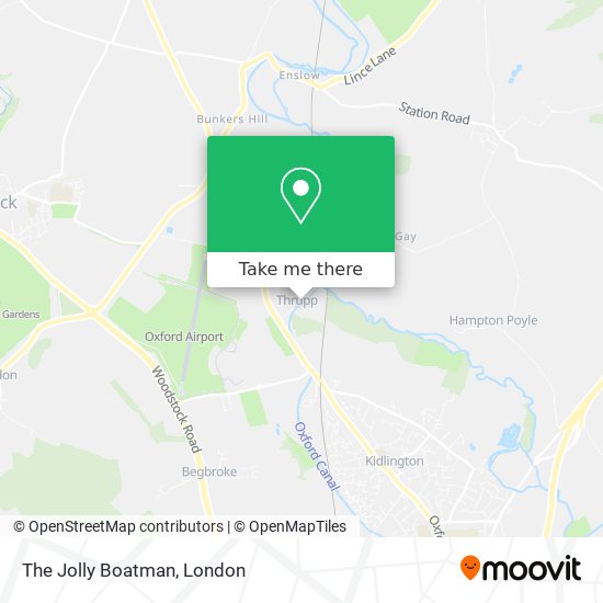The Jolly Boatman map