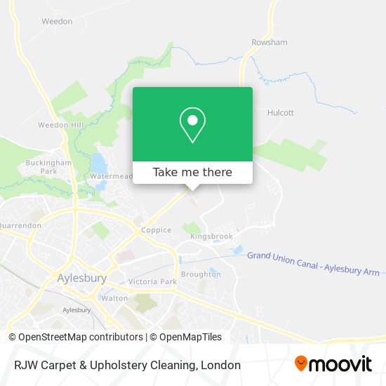 RJW Carpet & Upholstery Cleaning map
