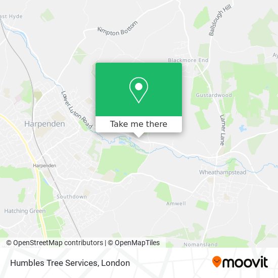 Humbles Tree Services map
