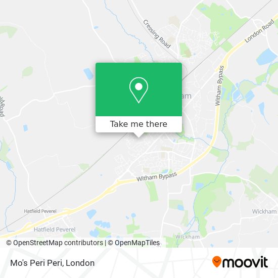 Mo's Peri Peri map