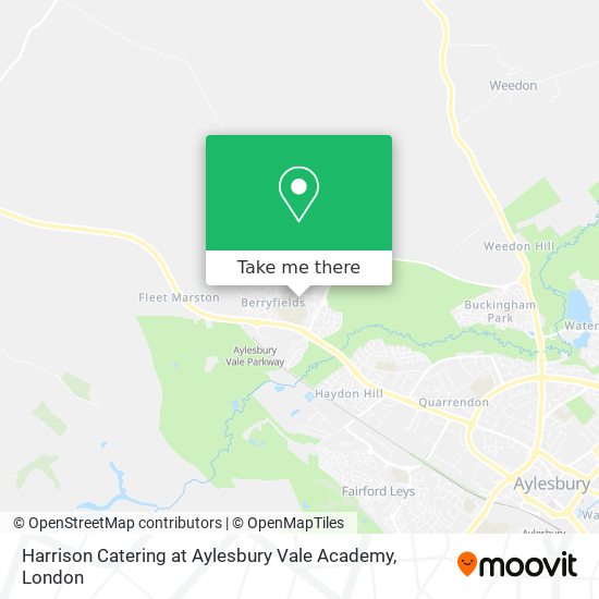 Harrison Catering at Aylesbury Vale Academy map