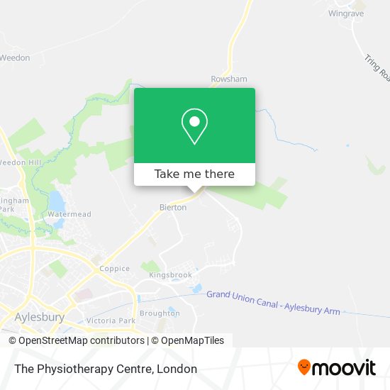 The Physiotherapy Centre map