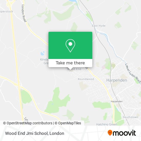 Wood End Jmi School map