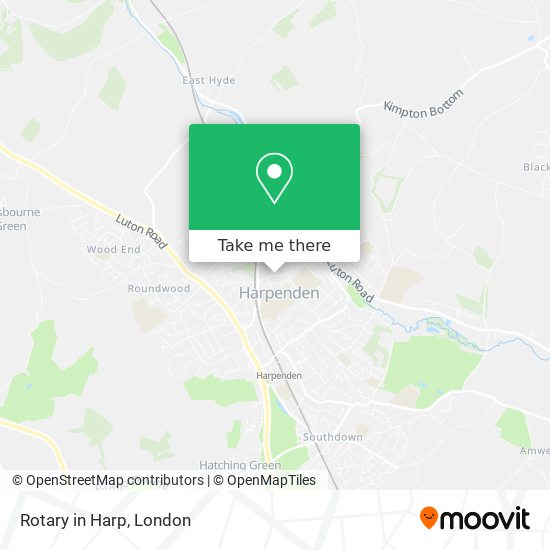 Rotary in Harp map