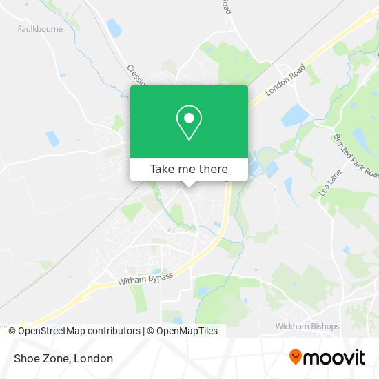 Shoe Zone map