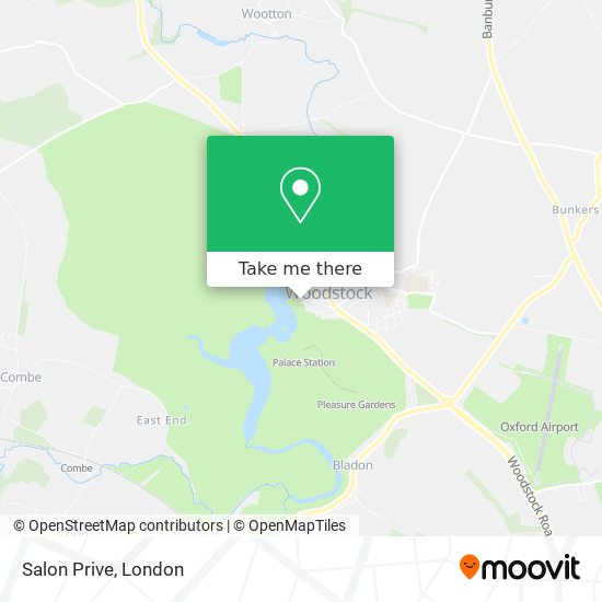 Salon Prive map