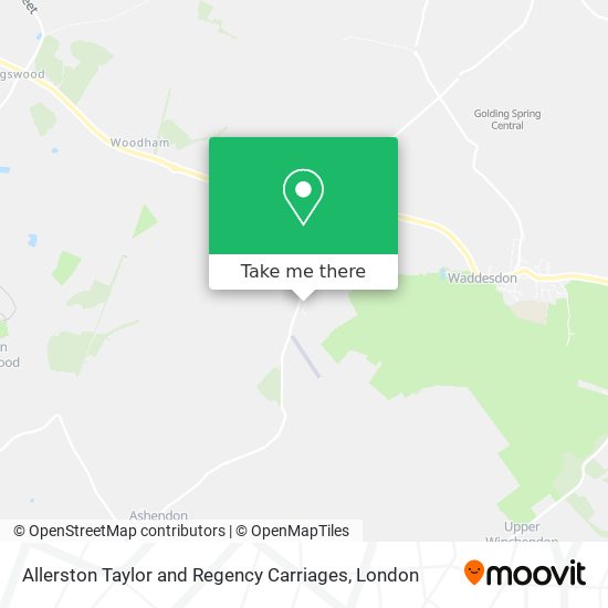 Allerston Taylor and Regency Carriages map