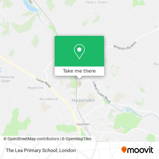 The Lea Primary School map
