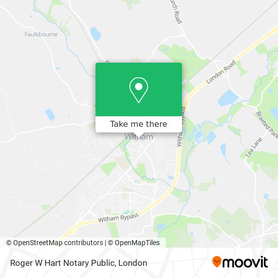 Roger W Hart Notary Public map