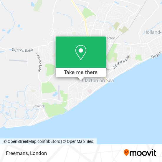 Freemans map