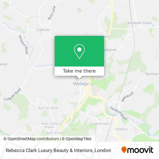 Rebecca Clark Luxury Beauty & Interiors map