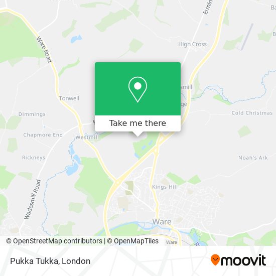 Pukka Tukka map