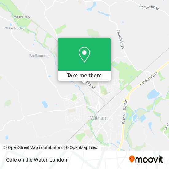 Cafe on the Water map