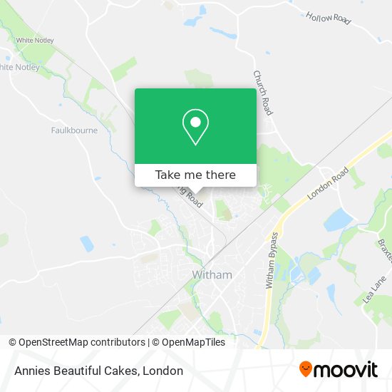 Annies Beautiful Cakes map