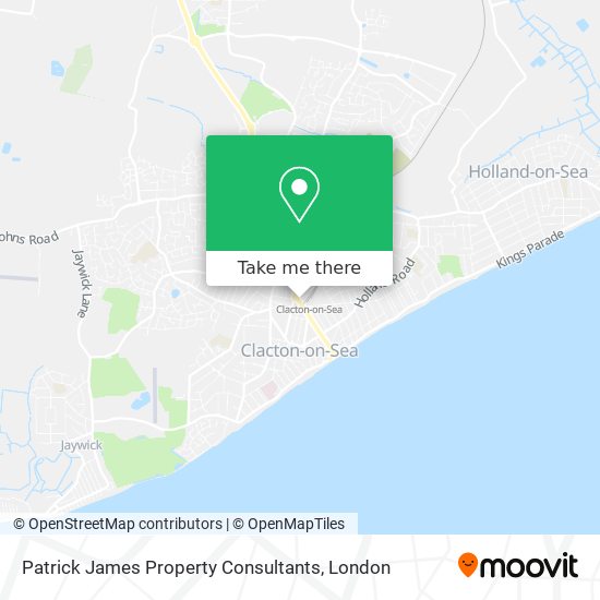 Patrick James Property Consultants map