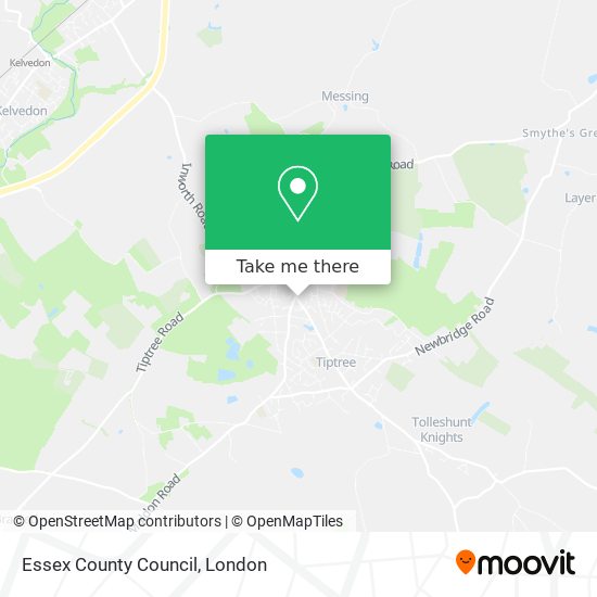 Essex County Council map